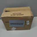 6 Pack Matte Black Door Handles, Keyless Interior Door Knobs, Privacy Door Lever Locksets for Bedroom Bathroom, Heavy Duty Square Door Lock (2.0lb), Reversible for Left&Right Handled Doors