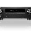 Denon AVR-X1800H 7.2 Channel AV Stereo Receiver - 80W/Channel, Wireless Streaming via Built-in HEOS, WiFi, & Bluetooth, Supports Dolby Vision, HDR10+, Dynamic HDR, & Home Automation Systems