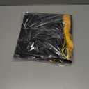 2 x Newrara Graduation Unisex Matte Adult Graduation Cap with Tassel (Black)