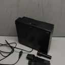 8W Aquarium Filter Hang on U-V Fish Tank Filters Quiet 4 in 1 Double Waterfall Fiter for up to 45 Gallon Tanks, 215 GPH Adjustable Flow (BLACK)