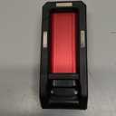 YiaMia Rechargeable LED Magnetic Work Light 2 Pack, Portable Tool Gifts for Men, 7 Flashlight Modes with Kickstand and Carabiner, USB Charging for Camping, Hunting, and Car Repairs (2, Red)