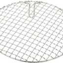 uxcell 9 Inch Round Cooking Rack, Stainless Steel Canning Racks with Legs, Barbecue Mesh Grill for Baking Cooling Steaming Cookware