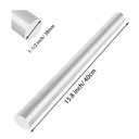 2PCS Aluminum Rod 1-1/2 inch, 6061 Solid, 16" Long Aluminums Bars