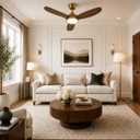 GREENEVER 42 Inch Ceiling Fan with Lights, Quiet DC & High CFM