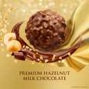 Ferrero Rocher, Premium Milk Chocolate Hazelnut, Individually Wrapped, Chocolate Gift Box, 16 Count, 7 oz (EXP 09/29/25)