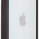 Amazon Basics Shockproof and Protective Case for iPhone 12 mini, Clear and Black, Pack of 3