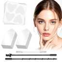 Fifuroes Face Tape Lifting Invisible, Neck Lift Tape for Lifting Sagging Skin Istantly, Face Lift Tape Invisible With String, V-Shaped Instantly for Skin Firming (100+24 PCS)