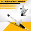 Power Steering Rack and Pinion Compatible with Odyssey 2005-2010