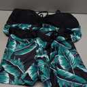 Lilosy Drawstring High Waisted Bikini Set Srting Swimsuit Spaghetti Strap Cami Top and Tie Side Shorts 2 Piece (X-Large)