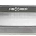 LITTLE GRIDDLE 100% Stainless Steel Griddle with Even Heat Cross Bracing and Removable Handles - For Grills, Camping, Tailgating, Silver