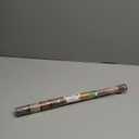 Stained Glass Style Window Film 17.3  39.4 Inch Gold and Amber Geometric Decorative Privacy Static Cling Glass Cover for Home Office Bathroom Living Room Door Window Decor (Colorful Window#07)