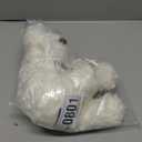 Bearington Sassy White Dog Stuffed Animal - 10" Soft and Cuddly White Puppy Stuffed Animal with Floppy Body - Realistic Fluffy Dog Plush Gift for Kids, Collectors, Baby Showers, and Birthdays