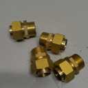 4 Pack 3/4" CSST Male NPT Fitting Kit, Brass Natural Gas Quick Connect Adapter Grill Propane Conversion Connector NPT Brass Pipe Fittings for 3/4in Gas Pipe