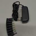 12V 2A AC Adapter Charger with 8 Tips, ac/dc Adapter 100-240v, 50/60hz 12 Volts 2000mA DC in 12V Power Supply Cord for Seagate & WD My Book WD LED Strip Light, CCTV Camera,Router, DC 12V 1.5A 1a Cable