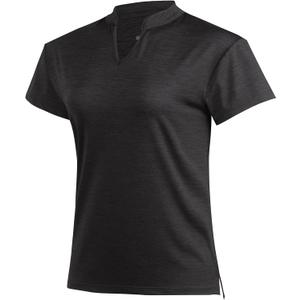 Women Golf Tennis Shirts,Athletic Women T-Shirts V-Neck Tops Short Sleeve Collarless Shirts