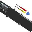 DMKAOLLK 97Wh 6GTPY Battery for Dell XPS 15 9560 9570 9550 7590 Precision 5510 5520 5530 5540 Vostro 7500 7590 Series 4GVGH GPM03 1P6KD 5XJ28 M2X4 P56F P56F001 11.4V
