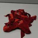 12Pcs Burgundy Velvet Ribbon Bows Christmas Tree Decorations,5in x 10in Xmas Ornaments for Tree Home Party Front Door Wreath Garland Holiday Decor