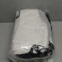 GoodtoU Drawstring Backpack Bulk, 100 Pcs Draw String Bags Cinch Bag Gym Sackpack Drawstring Bags for Women Men, White