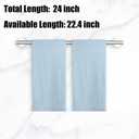 Newfun 24 Inch Brushed Nickel Bathroom Towel Holder, 2Pcs Towel Bar for Bathroom Rod Classic SUS304 Stainless Steel Towel Racks Wall Mounted