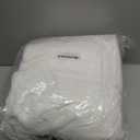 YTYC Towels,39x78 Inch Oversized Bath Sheets Towels for Adults Luxury Bath Towels Extra Large Sets for Bathroom Super Soft Highly Absorbent Microfiber 80% Polyester (White,2 Piece)