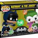 Funko POP! Heroes: Batman's 85th Anniversary - Joker/Batman, 2-Pack - DC Comics - Collectable Vinyl Figure - Gift Idea - Official Merchandise - for Kids & Adults - Comic Books Fans