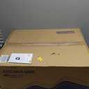 24 Inch Kitchen Sink Drop-in, 18 Gauge Stainless Steel Single Bowl Single Faucet Hole Top Mount Workstation Sink, D24"xW18"xH9" (Brushed)