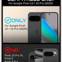 SUPCASE for Google Pixel 10/10 Pro Case with Screen Protector (Unicorn Beetle Pro), [Built-in Stand & Belt-Clip] [Military-Grade Protection] Full Body Heavy Duty Phone Case, Black