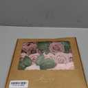 Ling's Moment Artificial Flowers, 25Pcs 3" Roses in Dusty Rose Shades, Realistic DIY Foam Floral Decor for Wedding Bouquets/Centerpieces, Outdoor Party Backdrops, Room/Table, and Garden/Pot Decoration