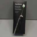 Aquasonic Black Series Ultra Whitening Toothbrush  ADA Accepted Electric Toothbrush- 8 Brush Heads & Travel Case  40,000 VPM Electric Motor & Wireless Charging - 4 Modes w Smart Timer (1 Count (Pack of 1))