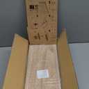 AMADA HOMEFURNISHING Floating Shelves, Paulownia Wood Wall Shelves for Living Room/Bedroom/Kitchen/Home Office, Wood Floating Shelf for Home Storage & Organization Set of 4 15.75" L x 5.91" W x 0.98"H