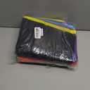 12 Pack Classroom Chair Pockets 19x16.8 Inch Chairback Buddy Pocket Chart Seat Back Organizer Student Storage with Lable Slot for Classroom Kindergarten School Home