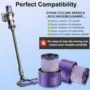 4 Pack Vacuum Filter Replacements for Dyson V10 SV12 Cordless Vacuum Cyclone Animal Absolute Total Clean Cordless Vacuum Cleaner Filter, Dyson Replacement Filters,Replace # DY-969082-01