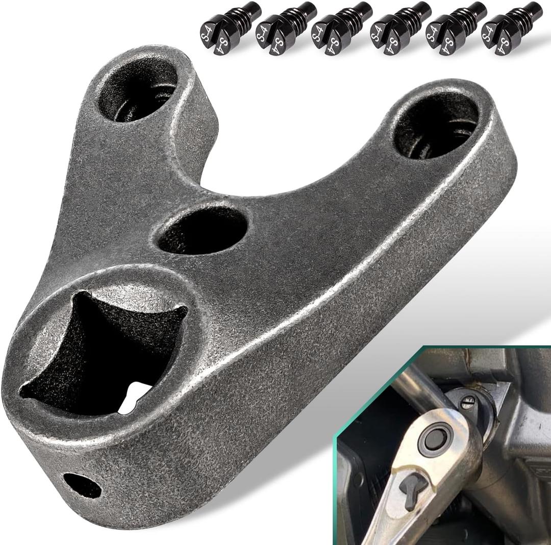 Yoursme Trim/Tilt Pin Wrench MT0004-38mm x 4mm for ALL Seastar Steering Cylinders & for Yamaha 4 Stroke V6 Remove Hydraulic Cylinders Trim/Tilt Caps