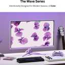 Pixio PX246 Wave Purple 24 inch 120Hz Refresh Rate FHD 1080p Resolution IPS Panel 4ms GTG Response Time Gaming Monitor with Adaptive Sync