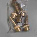 6pcs 1/2" DN15 Brass Fountain Nozzle Adjustable Direction Jet Water Spray Head for Landscaping Use