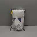 INOVADAY 100% Blackout Curtains for Bedroom, Black Out Curtains 84 Inch Long, Clip Rings Linen Blackout Drapes, Thermal Insulated Room Darkening for Living Room, 2 Panels  Beige,W50xL84