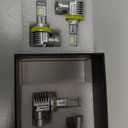 AUXITO H11 9005 LED Bulbs, 900% Brighter HB3 H8 H9 Light Bulbs, Plug N Play, Long Lifespan, No Flicker 99% Compatibility, 4PCS