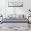 9 Inch Queen Box Spring, High Profile Queen Size Box Spring Only, Sturdy Metal Frame Mattress Foundtion, Easy Assembly, Noise-Free