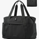BAGSMART For Spirit Airlines Personal Item Bag, 23L Foldable Weekender Bags for Women Gym Tote Overnight Bag for Travel