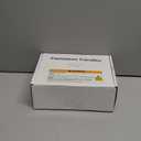 Homemory Halloween Orange Flameless Candles with String Lights, Battery Operated LED Candles with Remote and Timer, Candles for Halloween Decoration, Fall, Harvest Festival