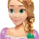 Disney Princess Rapunzel Styling Head, 14-pieces, Pretend Play, Kids Toys for Ages 3 Up by Just Play