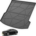 Custom Fit for Cargo Liner Mercedes AMG GLE 63 S Coupe, AMG GLE 53 Coupe 2021-2025, GLE Coupe 2021-2024 - Black TPE Heavy Duty Waterproof Rear Cargo Tray Trunk Floor Mat Protector