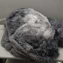 Bedsure GentleSoft Fluffy Sherpa Fleece Faux Fur Blankets Queen Size for Bed, Bedroom Decor Winter Bedding Thick Warm Full Queen Blankets, Fuzzy Plush Soft Heavy Mink Cozy Gifts, Tie Dye Grey, 90x90