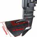 FO2003 Hydrofoil Stabilizer for Outboard Motors and Stern Drives fits 40 HP - 300 HP Engines