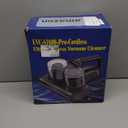 Mattress Vacuum Cleaner Cordless Bed Vacuum with 16Kpa Suction 253.7nm UV-C Light, Ultrasonic Technology, HEPA Filtration, Built-in 4*2500 mAh Battery, High/Low Dual Modes, Replacement Filter Included (Gunmetal Gray)