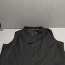 Mcoskly Men's Double Breasted Suit Vests, Casual Business Vests, Slim Fit Waistcoat,for Wedding Groom Dating 3XL