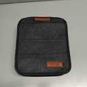 Portable Drink Holder - Foldable Travel Carrier with Reusable Insulated Cofee Cup, 2 Cup Holder, Free Your Hands (Dark Gray)