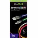 Cell Candy Dynamic LED ColorGlo Charge & Sync Cable
