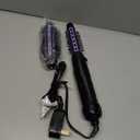 Conair 2-in-1 Hot Air Curling Combo, Includes 1.5-inch Curl Brush and 1-inch Aluminum Bristle Brush