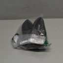 X AUTOHAUX 35cm 13.78'' Car Steering Wheel Cover for 3008 4008 5008 D Type Flat Bottom Micro Fiber Leather Protector Cover for Automotive Interior Black